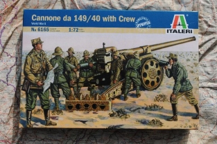 Italeri 6165 Cannone da 149/40 with Crew
